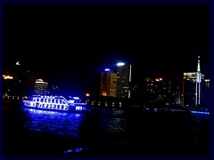 Haizhu from Pearl River at night.